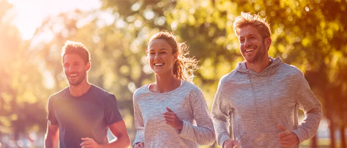 Männer_und_Frau_joggen_Midjourney_Topnews.jpg (Bild: KI-generiert/Midjourney) Männer_und_Frau_joggen_Midjourney_Topnews.jpg (Bild: KI-generiert/Midjourney)